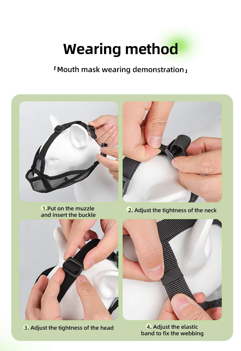 Dog Muzzle for Short-snouted Dogs