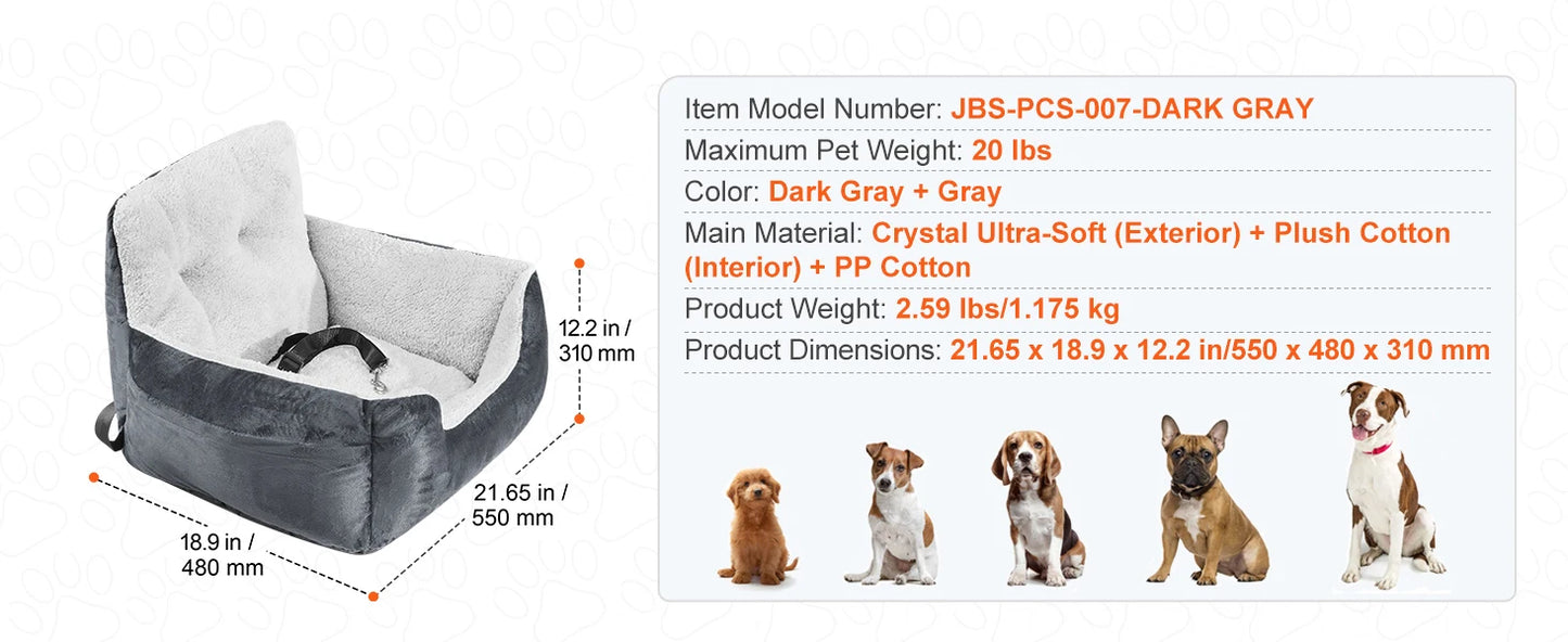 SucceBuy Dog Car Seat