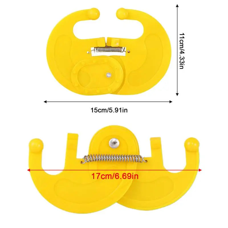 Cattle Nose Clip 5x Cow Weaner Nose Ring Milk Sucking Preventer Farm Livestock Animal Weaning Tool Compact For Cattle