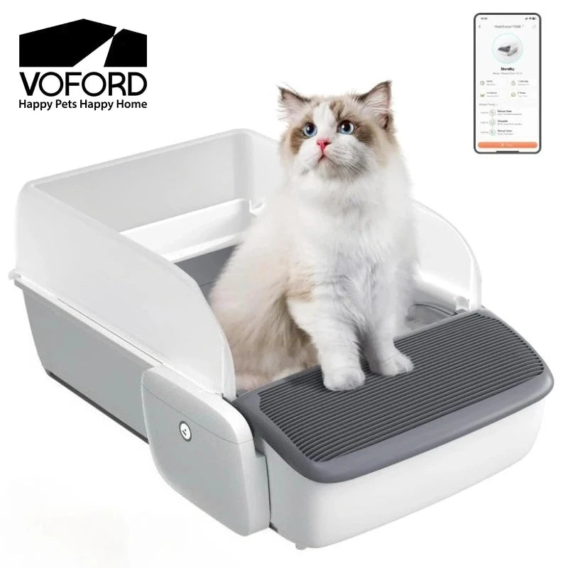 Automatic Self-Cleaning Cat Litter Box