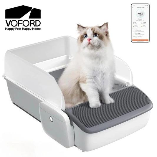 Automatic Self-Cleaning Cat Litter Box