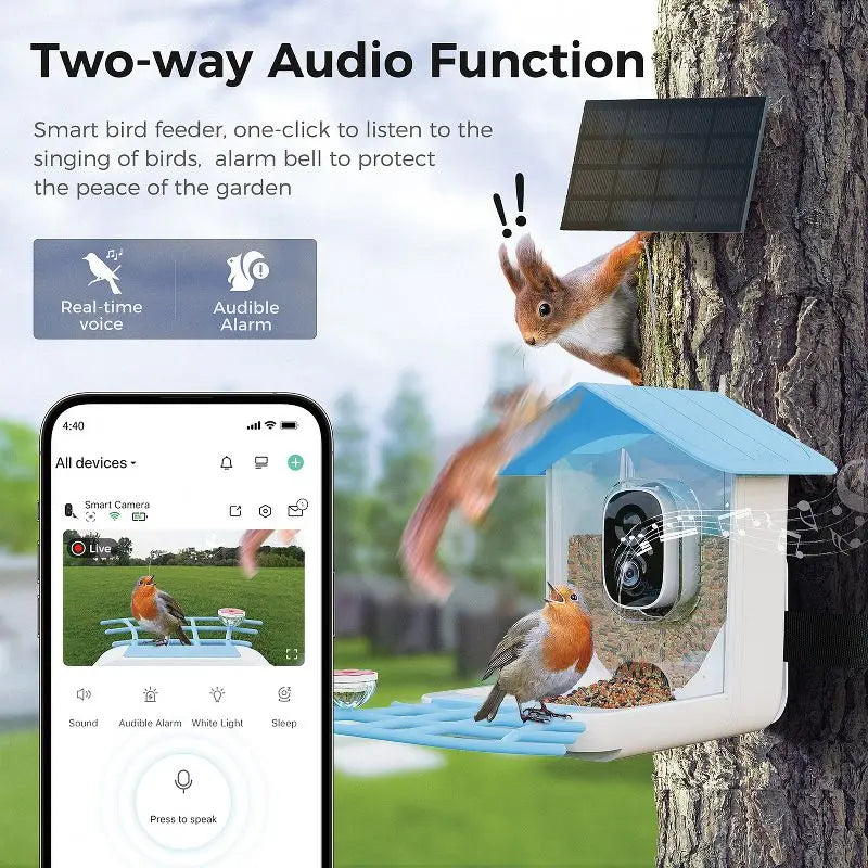 Smart Bird Feeder with Camera
