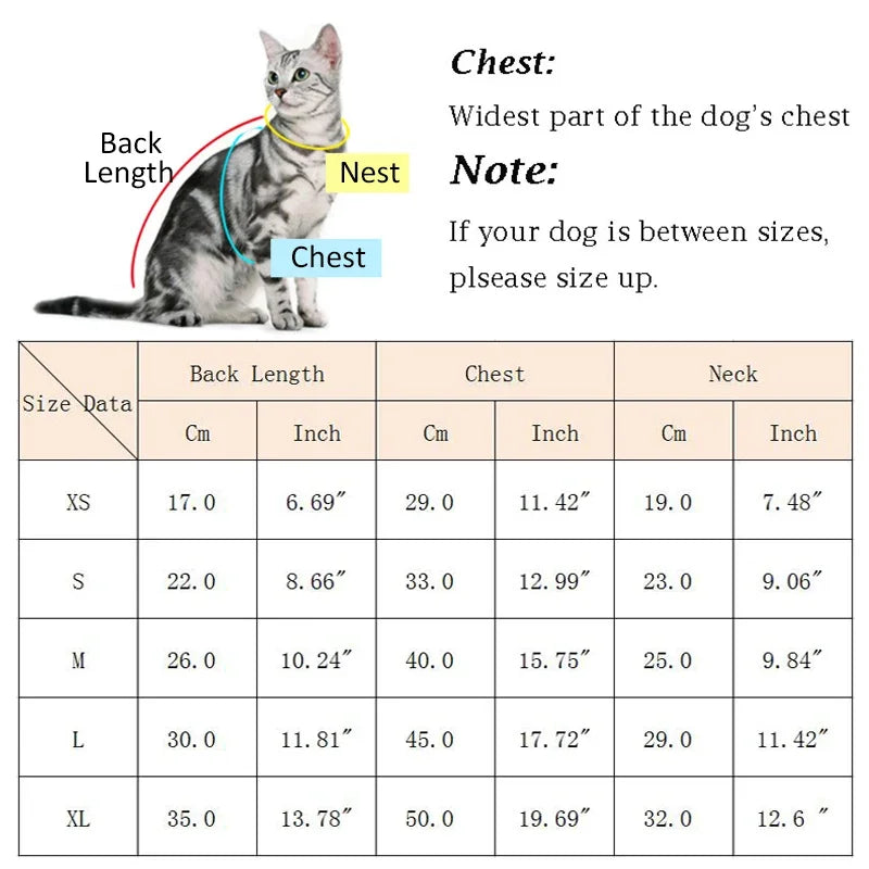 Cute Stripe Pet Cat Vest Shirt