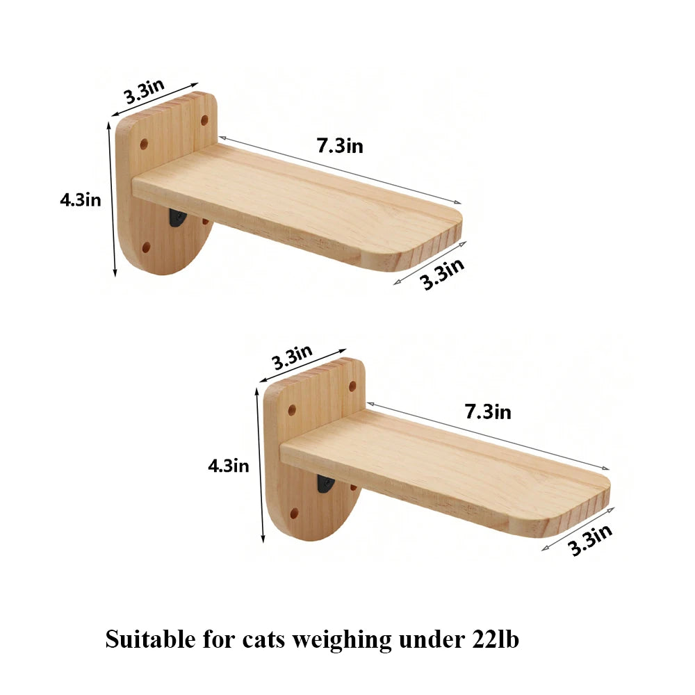 Cat Climbing Shelf Wall Mounted