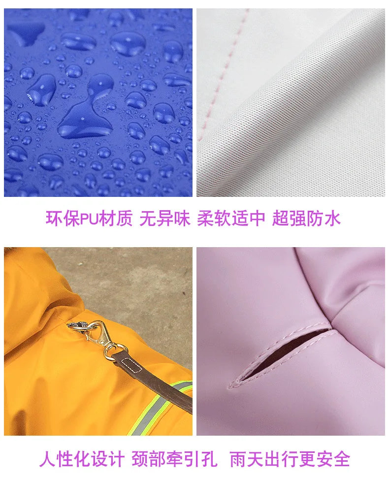 S-5XL Pets Small Dog Raincoats