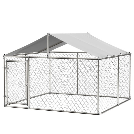 7.5x7.5 ft Outdoor Dog Kennel