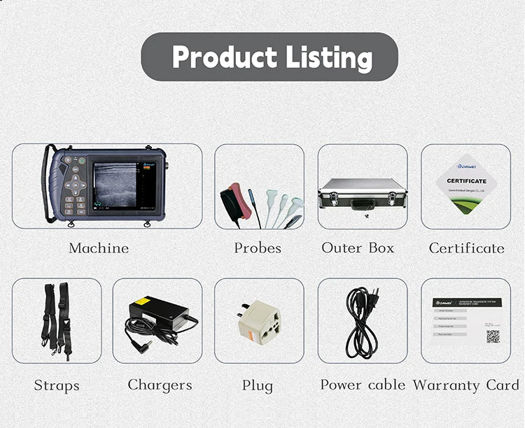 Handheld Vet Ultrasound Machine
