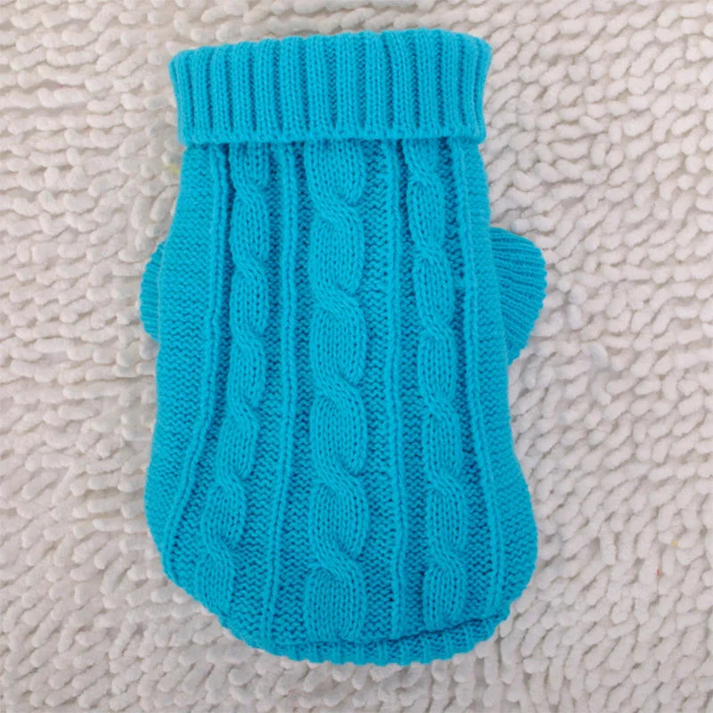 Dog Winter Clothes Knitted