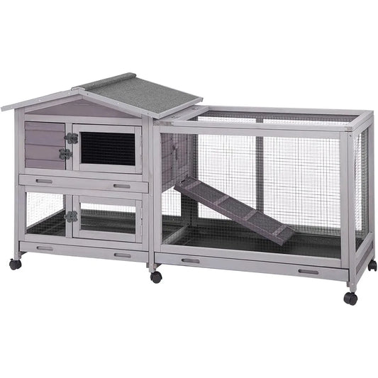 Rabbit Hutch Outdoor Indoor Rabbit Cage