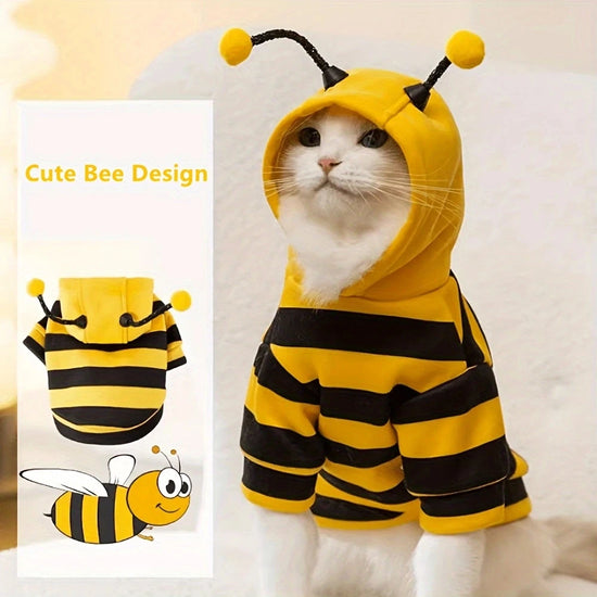 Bee Pet Puppy Coat Apparel Outfit
