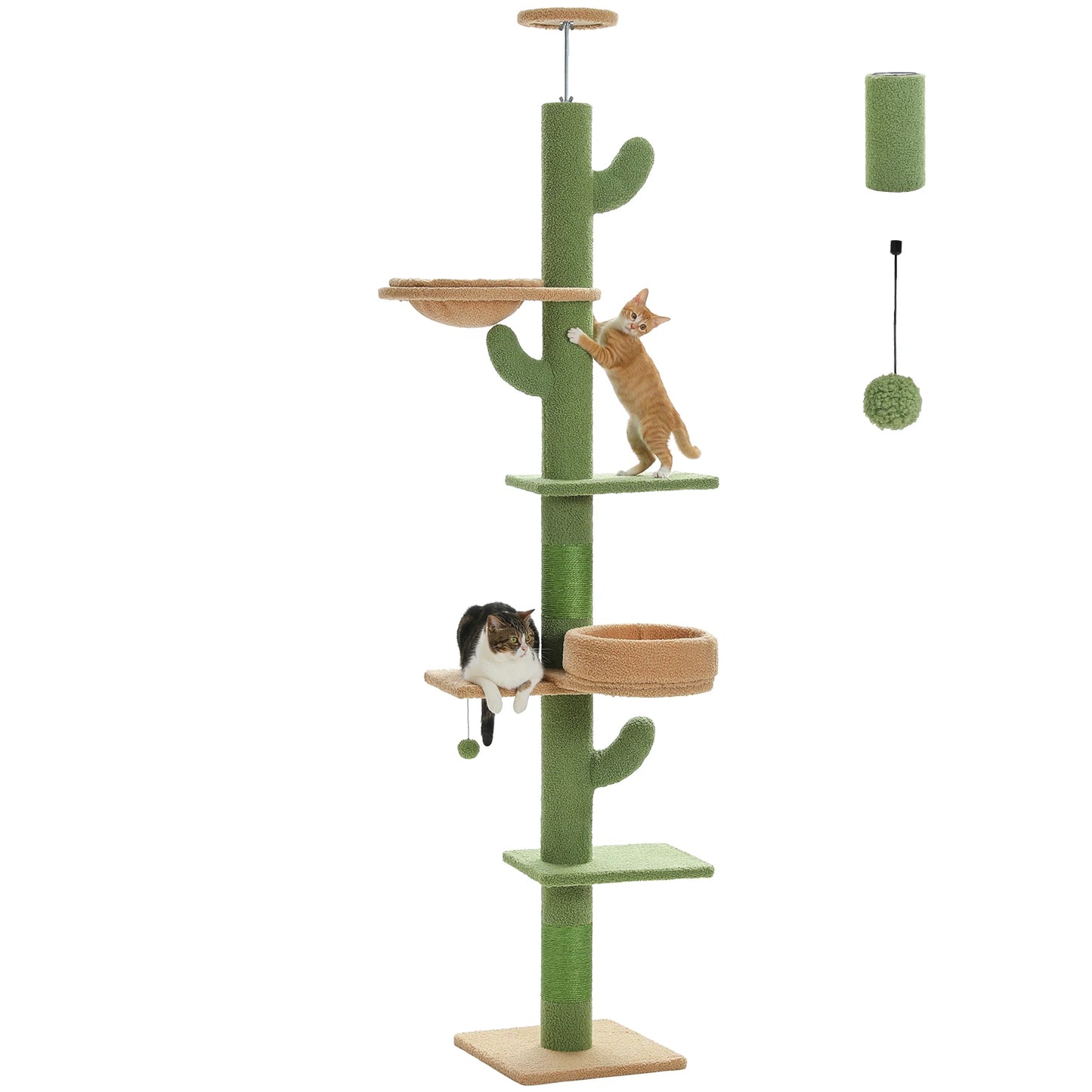 Cactus Cat Tree for Indoor Cats