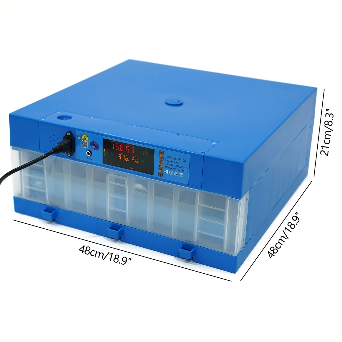 80W Thermostatic Egg Incubator