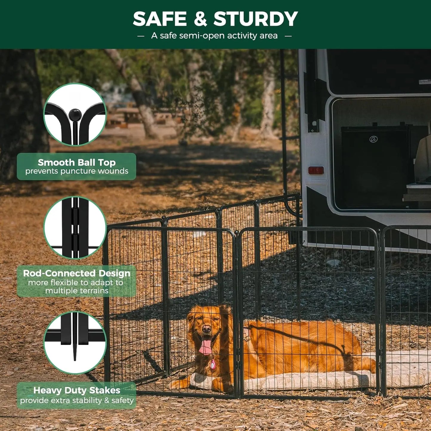Rollick Dog Playpen