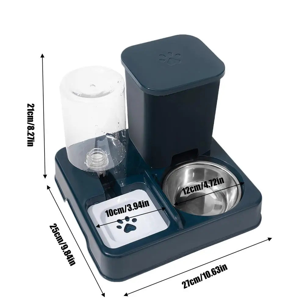 Cat Feeder And Water Dispenser