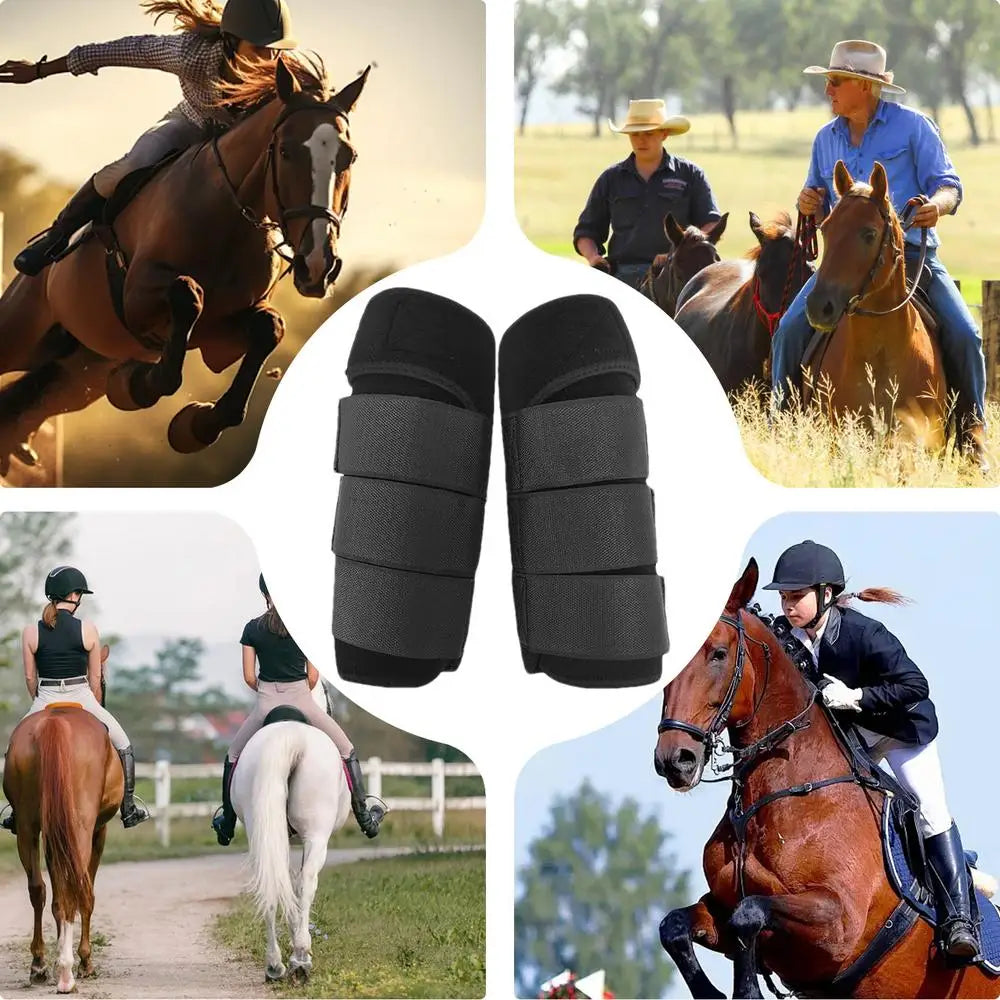 2pcs Horse Boots Leg Guard Protector