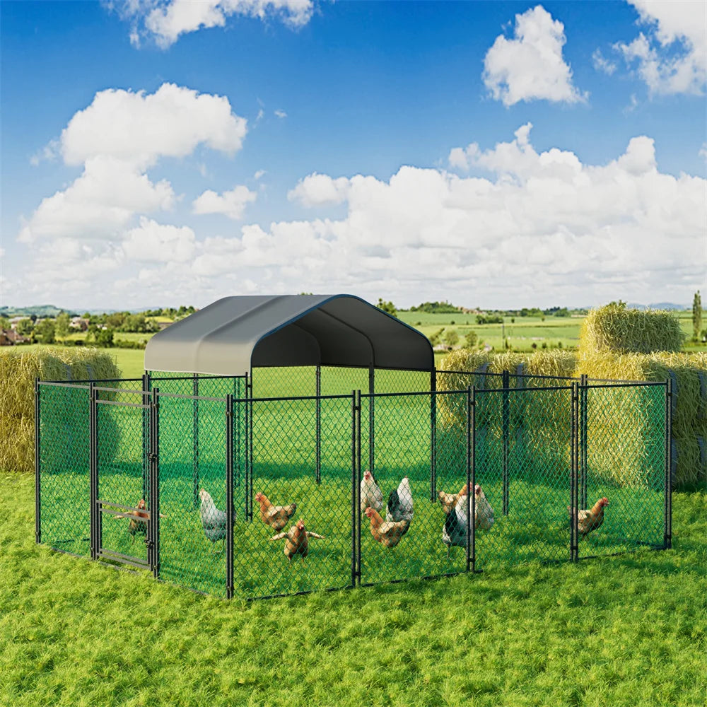 Heavy Duty XXL Chicken Run Coop Cage