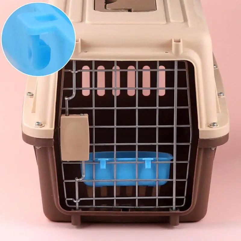 Dog Crate Bowl Food Feeder