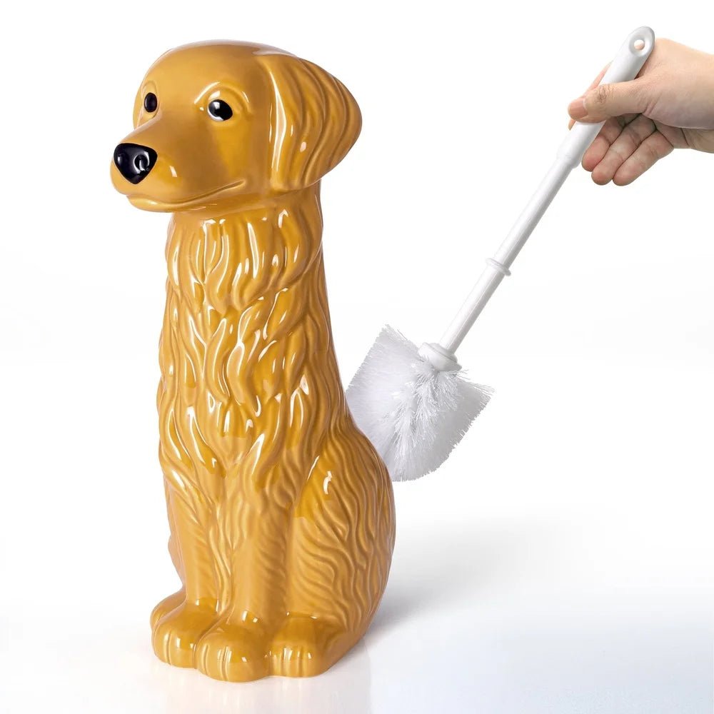 Novelty Dog Bowl Brush Holder