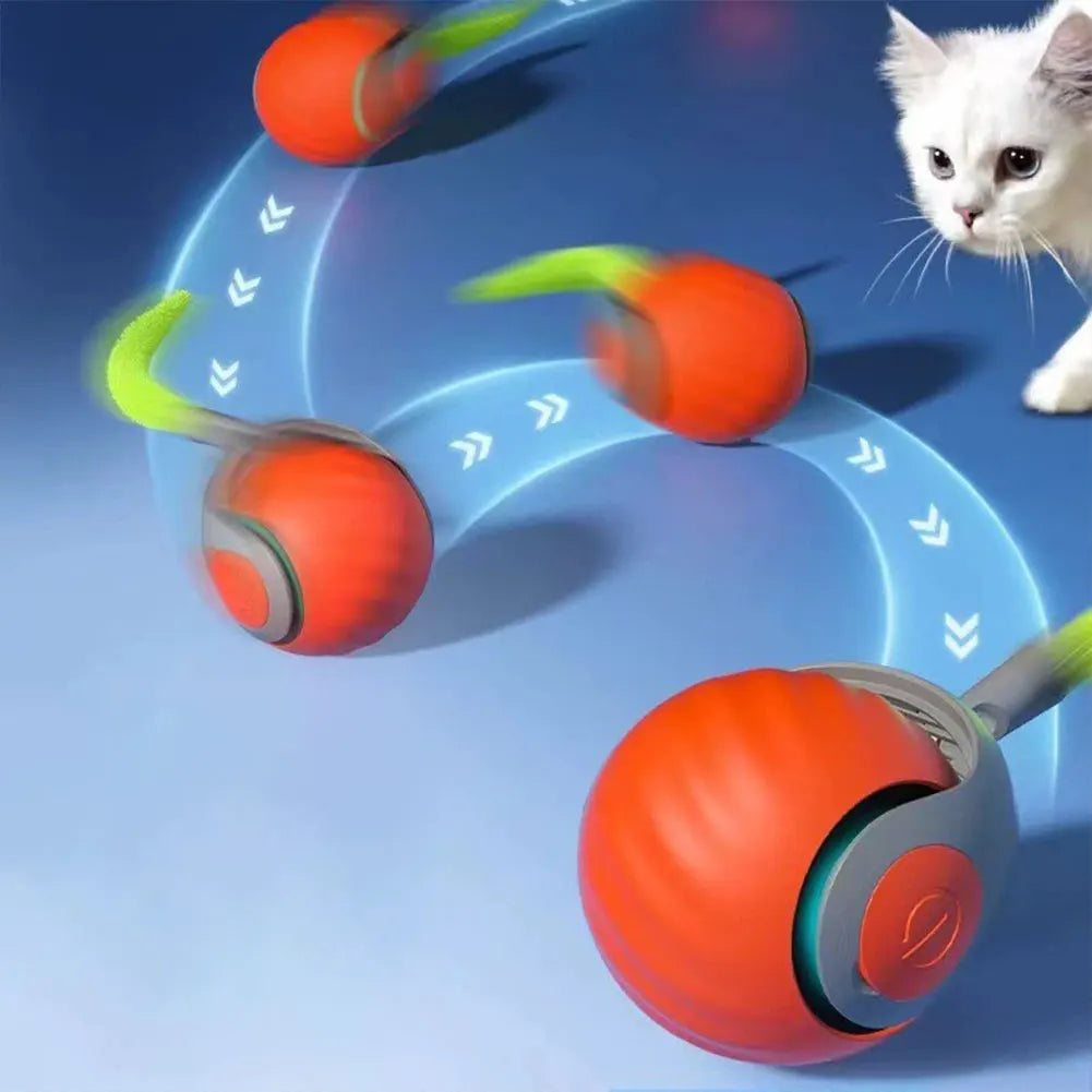 Automatic Moving Cat Toy Ball Smart