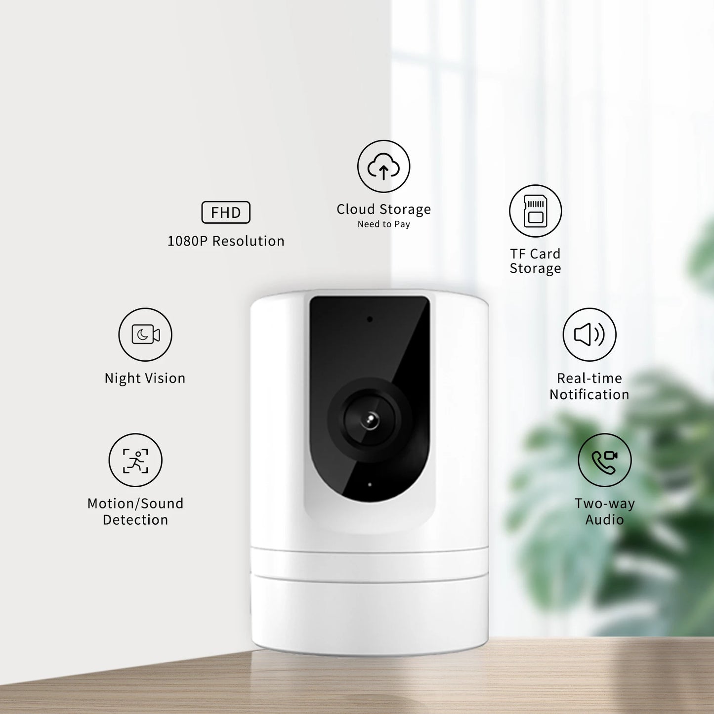 2PC Ease Life APP, Security Camera Indoor