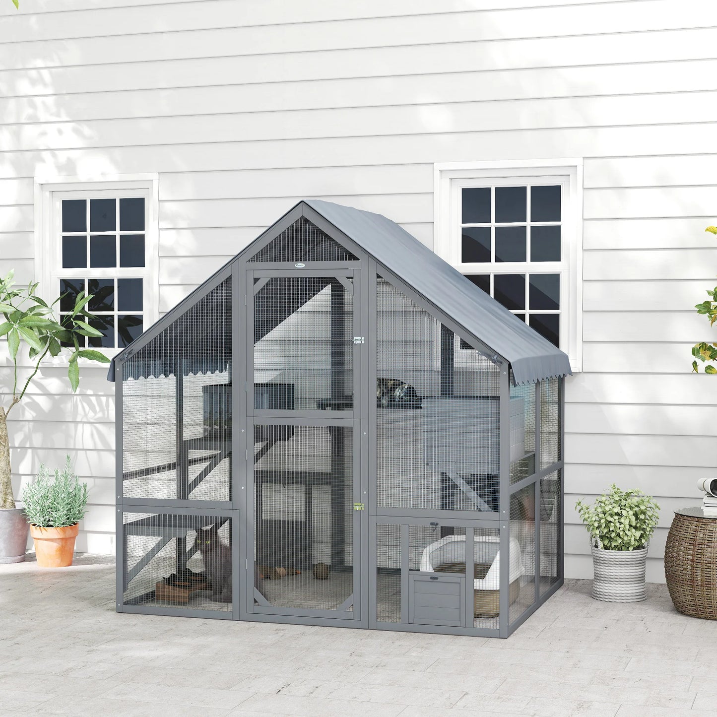Large Catio Outdoor Cat Enclosure