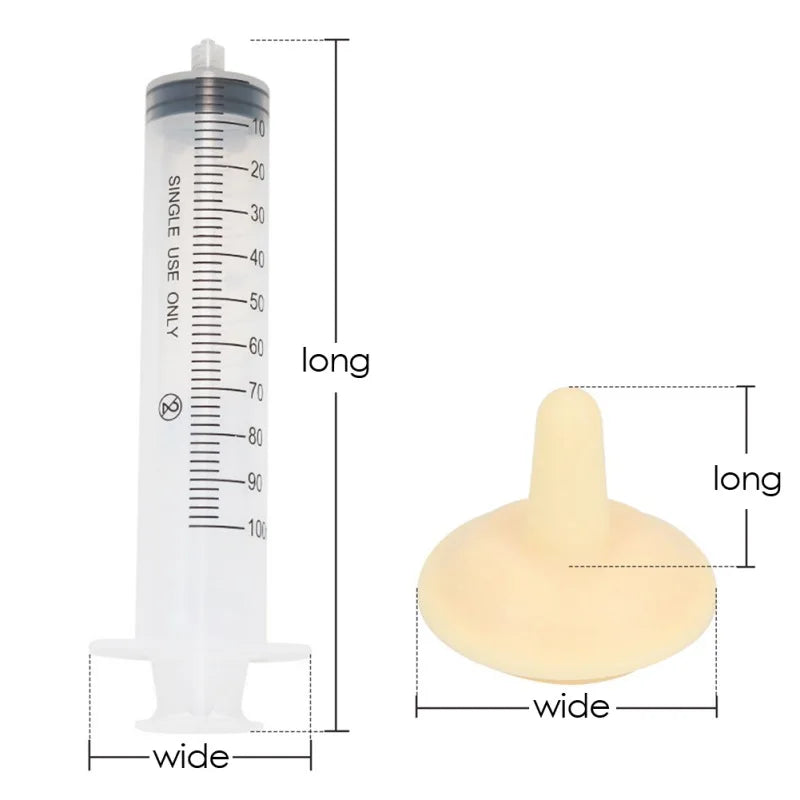 Pet Nursing Nipple with Syringe
