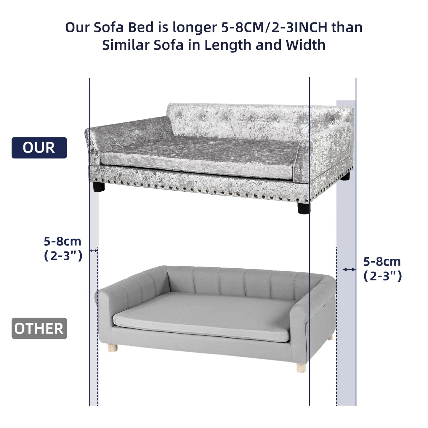 Elevated Dog Bed Sofa