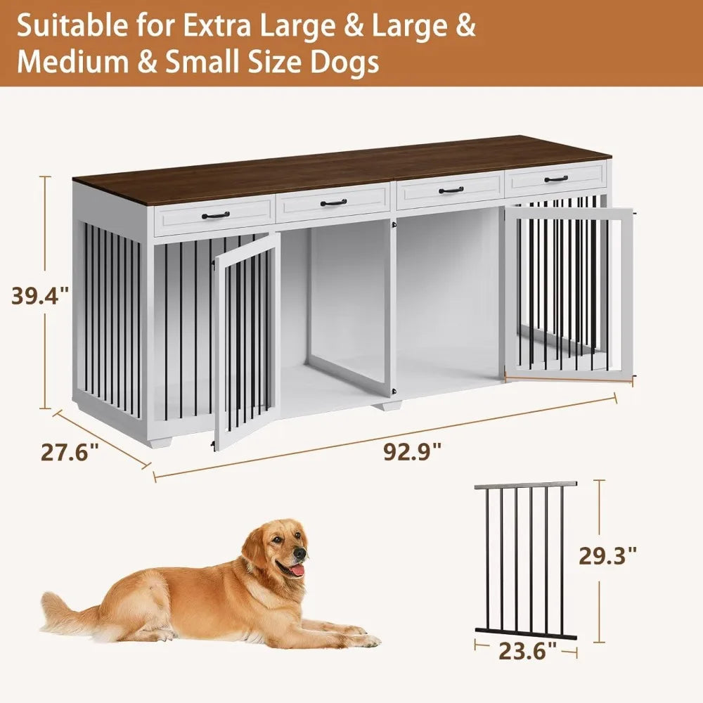 Super Large Dog Crate Furniture