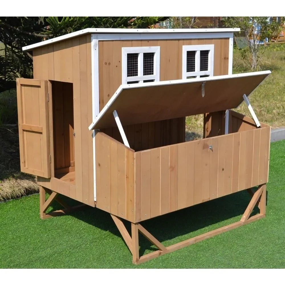 New Large Wood Chicken Coop