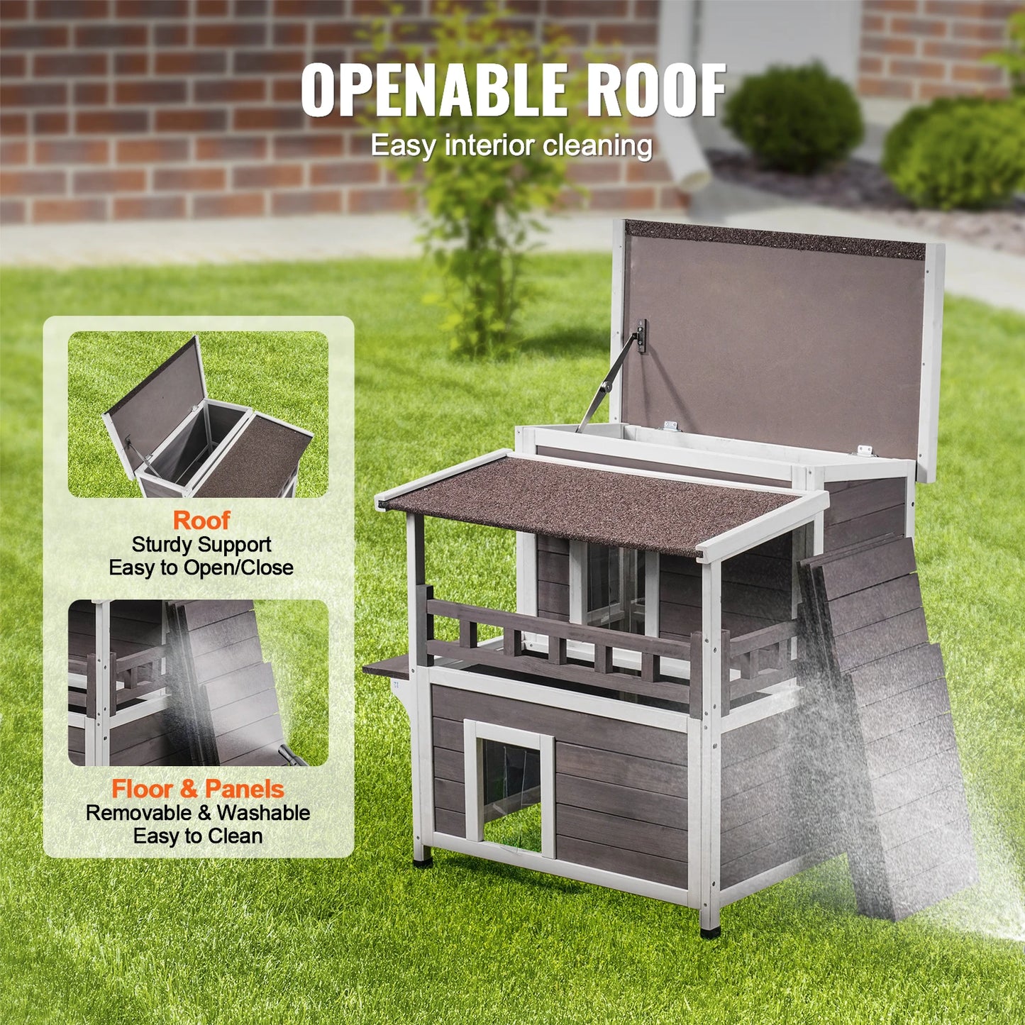 SucceBuy Outdoor Cat House