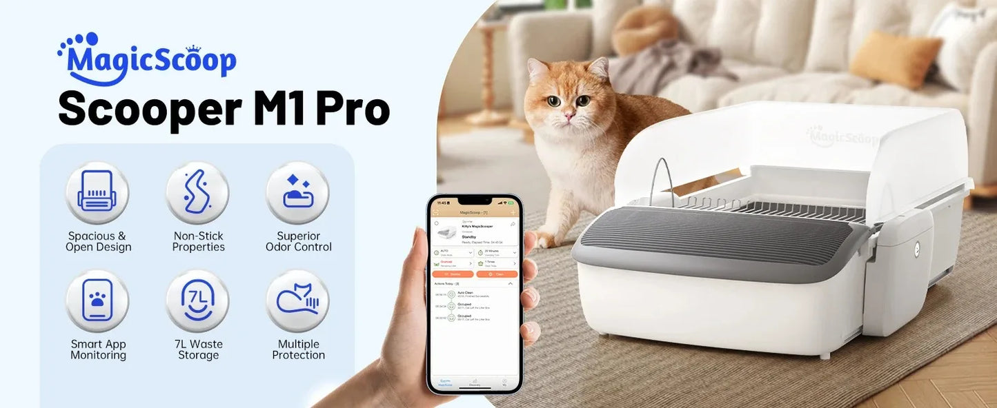 Automatic Smart Cat Litter Box