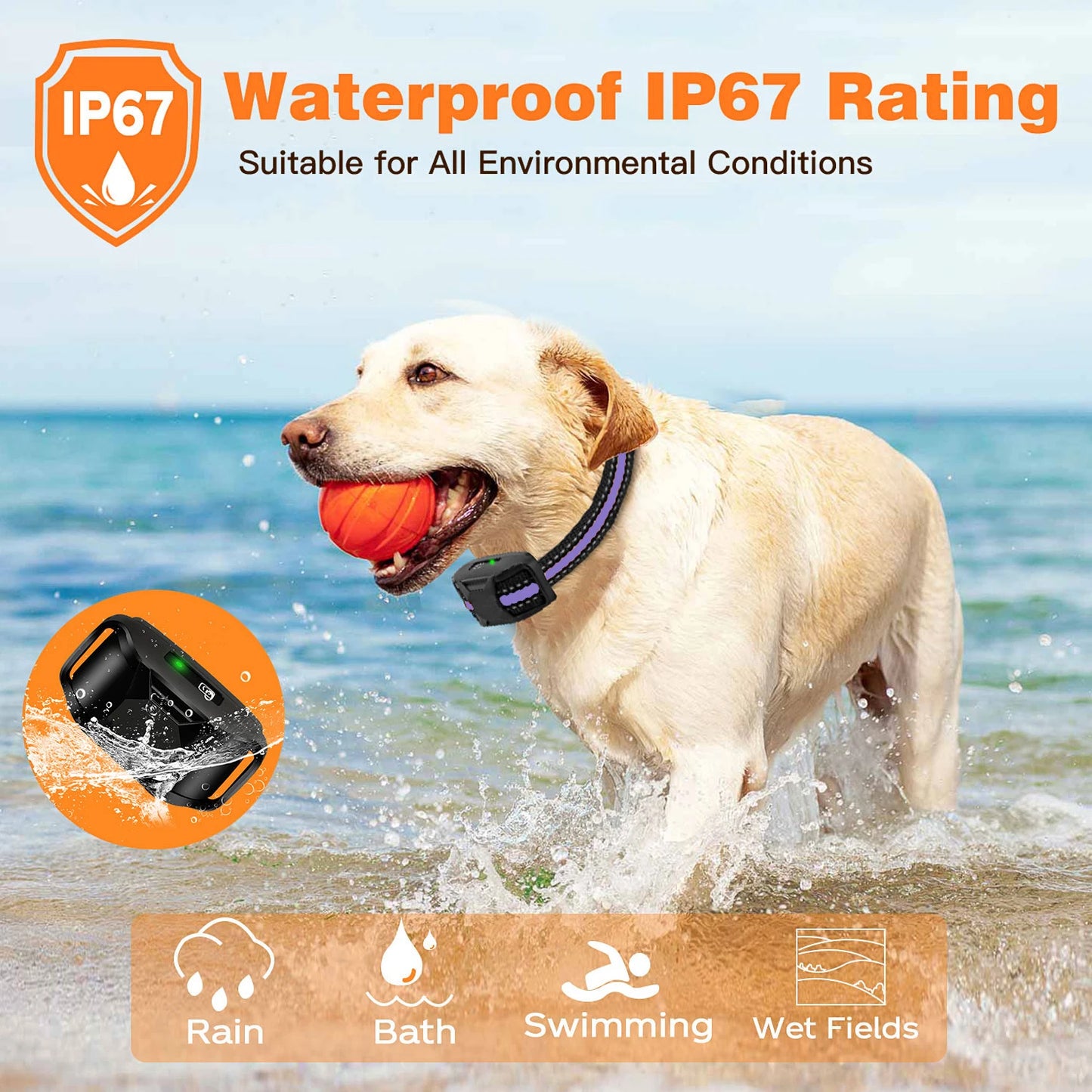 3300Ft Electric Dog Training Collar