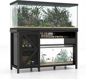 Verano 55-75 Gallon Aquarium Stand with Cabinet