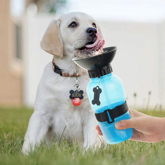Dog Water Bottle, Portable Travel Water Bottle Dispenser for Dogs