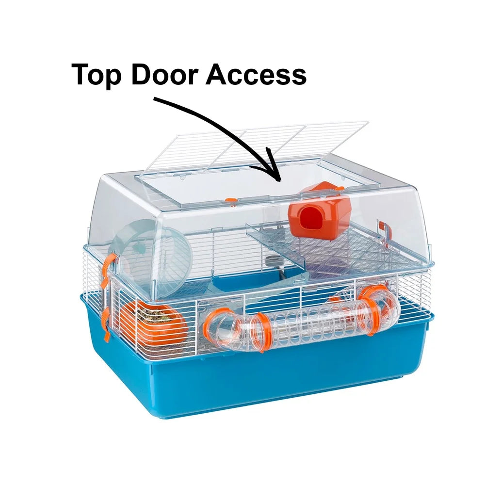 Interactive Multi-Tier Hamster Cage