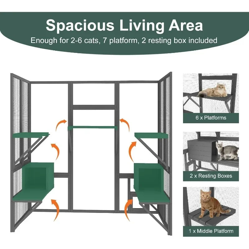 Catio Outdoor Cat Enclosure