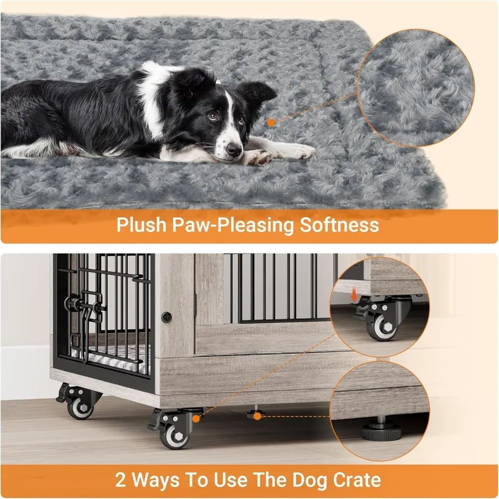 Small Dog Crate Furniture Set of 2