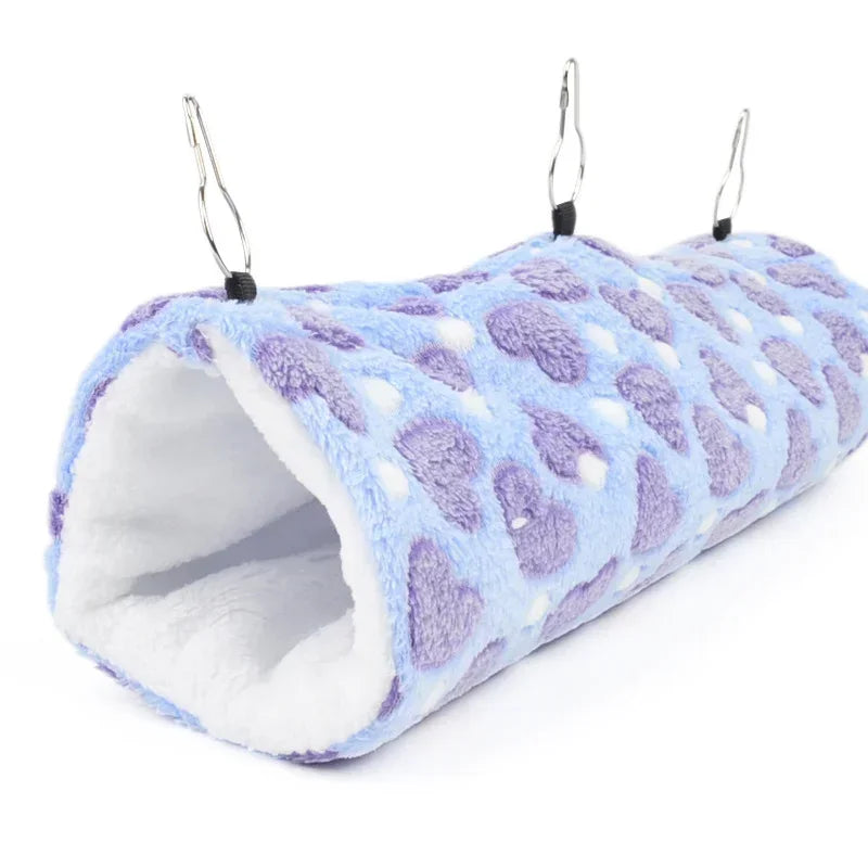 Hamster Tunnel Hammock Warm Sugar Glider Bed