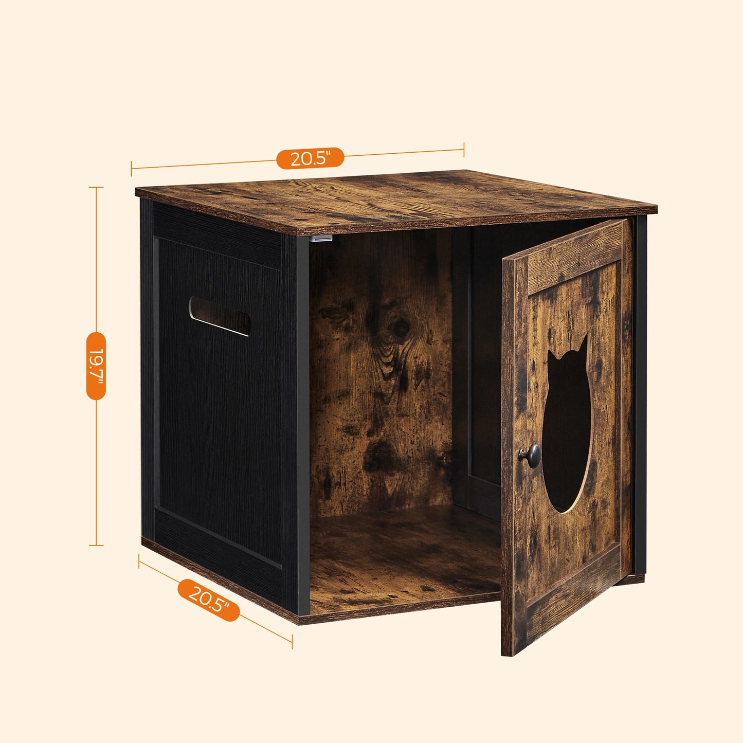 Feandrea Cat Litter Box Furniture