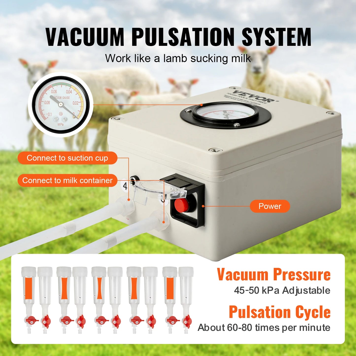 VEVOR Goat Milking Machine