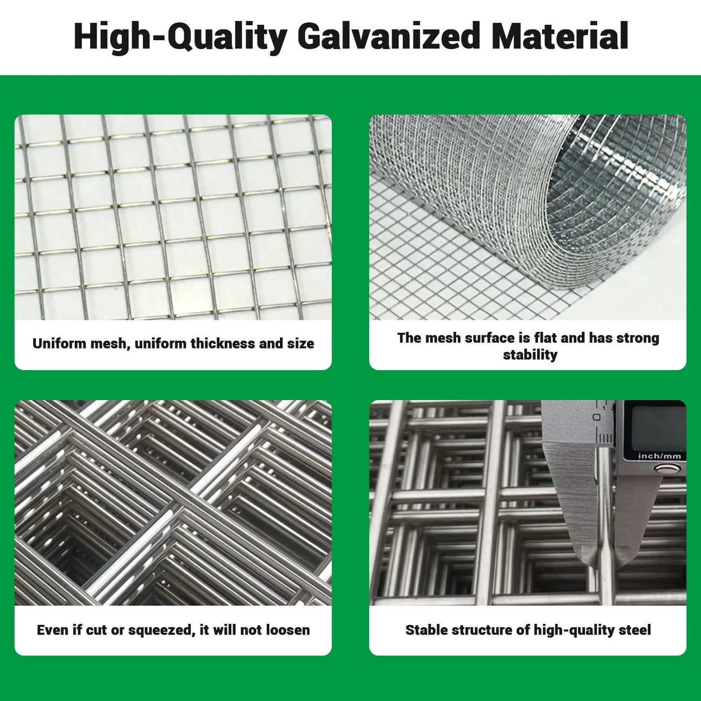 Hardware Cloth 1x25m Garden Plant Welded Metal Wire Fence