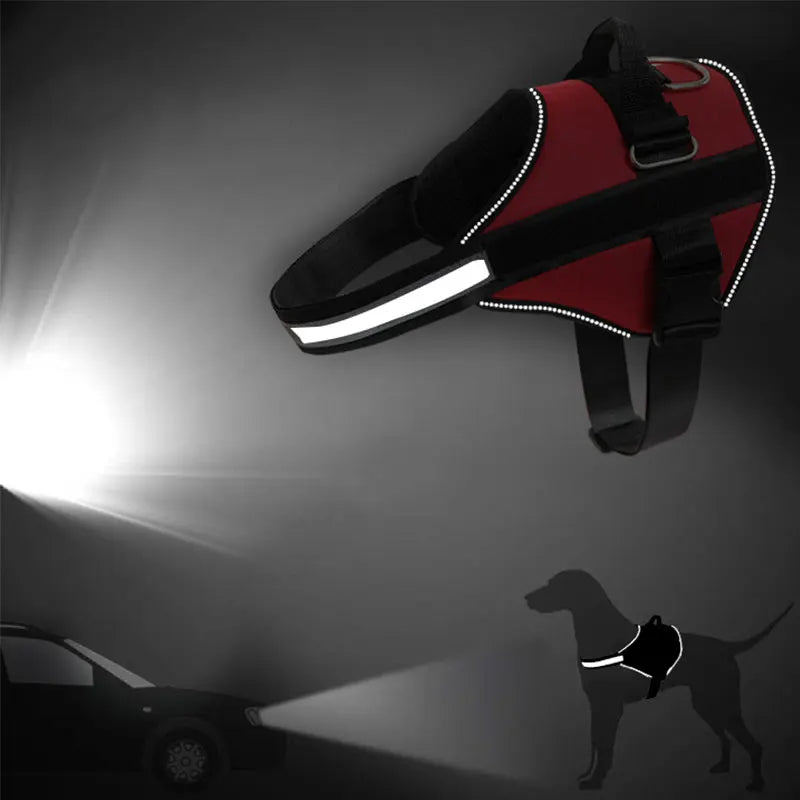 Dog Harness NO PULL Reflective
