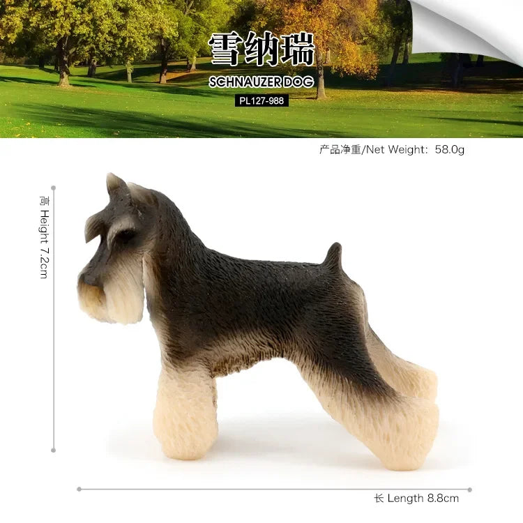 Realistic Dog Figurines for Kids
