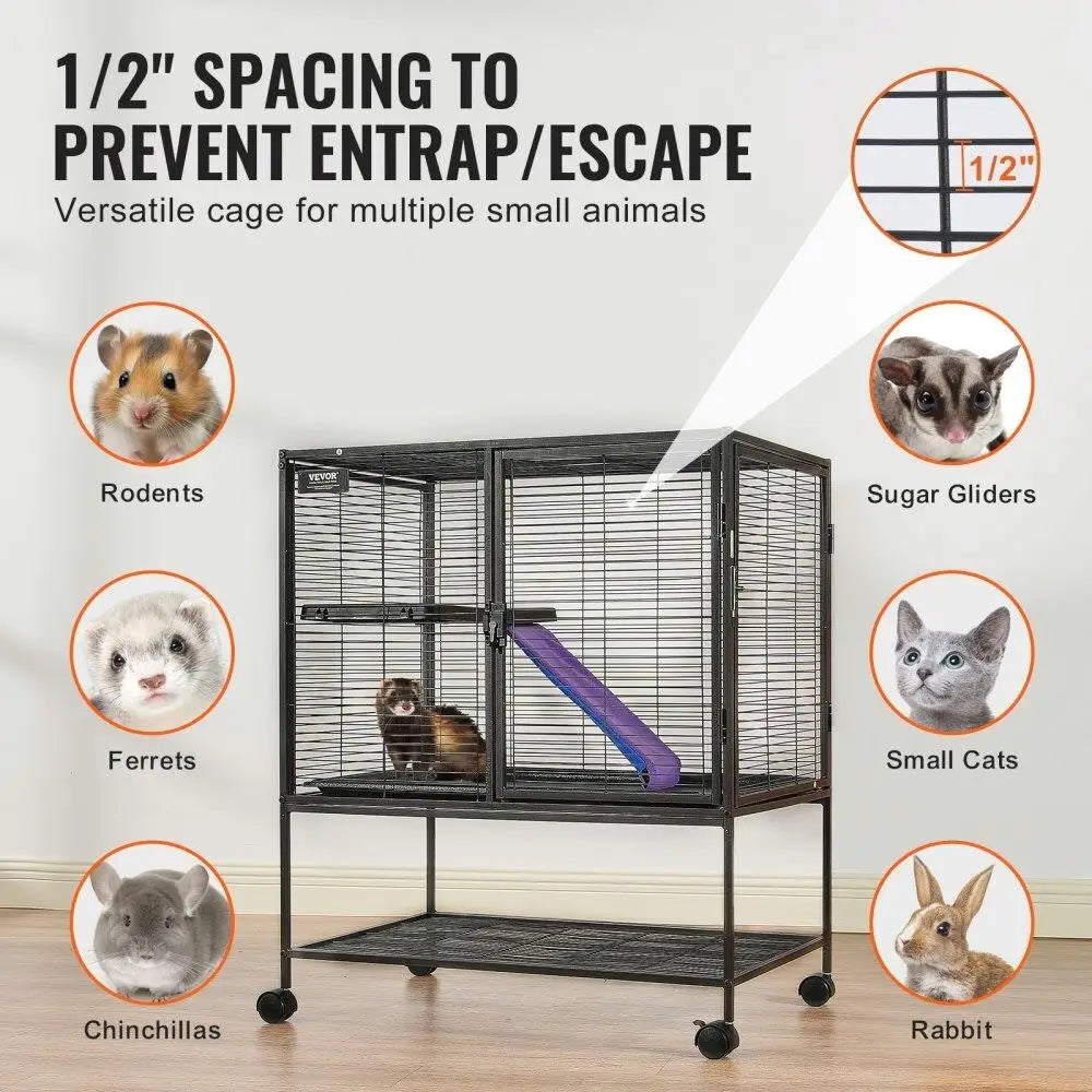 Metal 36 Inch Small Animal Cage