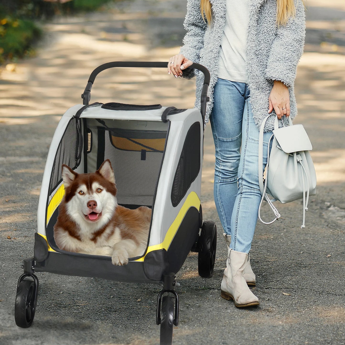 Premium Dog Stroller Pram