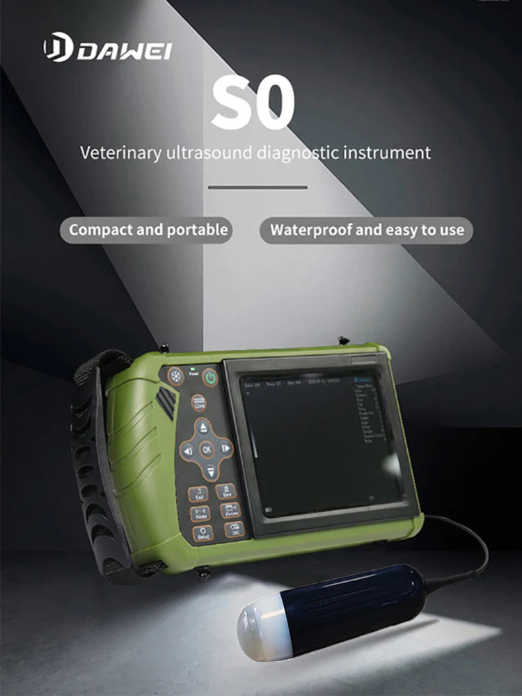 Portable Veterinary Ultrasound Scanner for Pregnancy