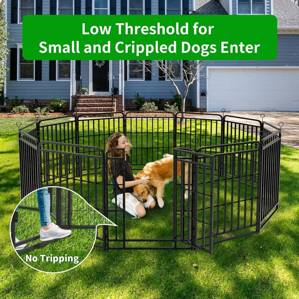 Dog Playpen Outdoor 24 Panels