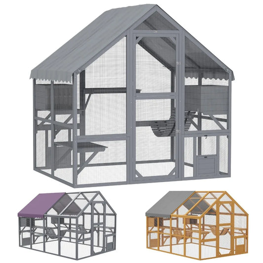 Large Catio Outdoor Cat Enclosure