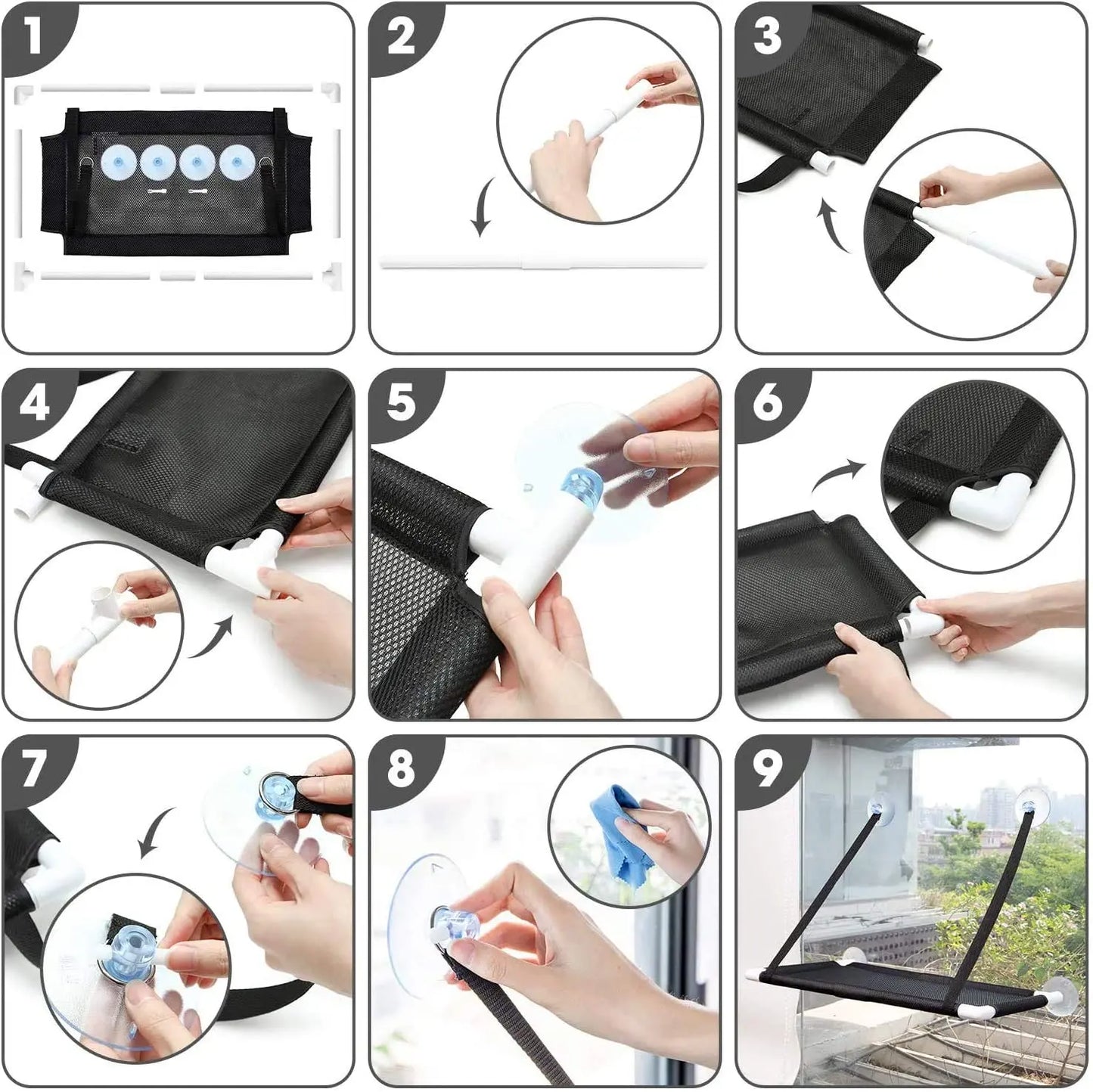 Cat Bed Hanging Window