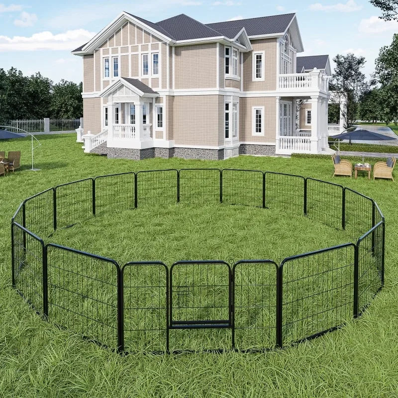 Gianna Metal Dog Playpen
